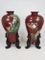 Vintage Chinese Lacquered Vases, Set of 2 8