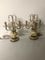 Vintage Tischlampen mit Murano Hängeleuchten, 2er Set 12