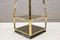 Hollywood Regency Pyramid Shelves in Gilt Brass & Smoked Glass, 1960s, Image 7