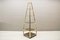 Hollywood Regency Pyramid Shelves in Gilt Brass & Smoked Glass, 1960s, Image 3
