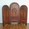 Romanesque Embossed Leather Screen or Room Divider, 1900s 4