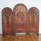 Romanesque Embossed Leather Screen or Room Divider, 1900s, Image 1