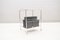 Chrome Trolley with Newspaper Rack & Bottle Holder from VOSS, 1970s, Image 2