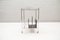 Chrome Trolley with Newspaper Rack & Bottle Holder from VOSS, 1970s, Image 6