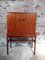 Teak Bar Cabinet with Mirror, Glass Shelf & Light from Turnidge Furniture, 1960s 1