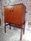 Teak Bar Cabinet with Mirror, Glass Shelf & Light from Turnidge Furniture, 1960s 2