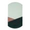 Medium CN Green/Brick Oci Rug by Seraina Lareida for Portego, Image 1