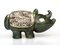 Rhino en Grès par Lisa Larson pour Gustavsberg, 1960s 1