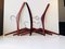 Vintage Danish Teak Coat Hangers, 1960s, Set of 6 2