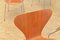 Chaise Modèle 3207 Vintage en Teck par Arne Jacobsen pour Fritz Hansen 6