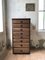 Antique French Chiffonnier with 8 Drawers 1