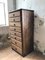Antique French Chiffonnier with 8 Drawers, Image 4