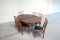 Darby Rosewood Dining Table with 6 Chairs by Torbjorn Afdal for Bruksbo, 1960s 2