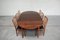 Darby Rosewood Dining Table with 6 Chairs by Torbjorn Afdal for Bruksbo, 1960s 50