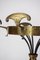 Appendiabiti Art Nouveau in metallo e bronzo, Immagine 4