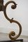 Art Nouveau Metal & Bronze Coat Rack 14