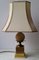 Lámpara de mesa piña vintage de Maison Jansen para Maison Charles, Imagen 1