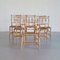 19th Century Faux Bamboo Chairs, Set of 6 4