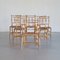 19th Century Faux Bamboo Chairs, Set of 6, Image 4
