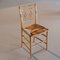 19th Century Faux Bamboo Chairs, Set of 6 11