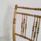 19th Century Faux Bamboo Chairs, Set of 6, Image 6