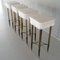 Tabourets de Bar Style Hollywood Regency, 1950s, Set de 4 2