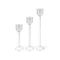 Low Glass Ambra Candleholder by Aldo CIbic for Paola C. 2