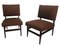 Mid-Century Italian Mahogany Lounge Chairs by Vittorio Dassi & Edmondo Palutari, 1950s, Set of 2, Image 3