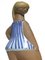 Vintage ABC Girls Dora Pottery Figurine by Lisa Larson 3