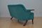 Mid-Century Turquoise Sofa, 1950s, Image 8