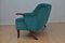 Mid-Century Turquoise Sofa, 1950s 5