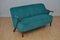 Mid-Century Turquoise Sofa, 1950s 9