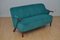 Mid-Century Turquoise Sofa, 1950s, Image 9