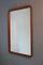 Vintage Wall Mirror in Teak by Pedersen & Hansen Viby J. 1