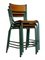 Chaises Vintage Industrielles, Set de 3 2