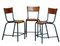 Vintage Industrial Design Chairs, Set of 3, Image 1