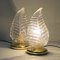 Lámparas de mesa italianas vintage de cristal de Murano. Juego de 2, Imagen 2