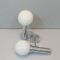 Vintage Space Age Chromed Wall Lamps, Set of 2 4