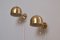 Brass Wall Lamp from Bergboms, 1960s 3