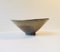 Vintage Modernist Stoneware Bowl with Abstract Motif, 1950s 2