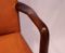Cognac Leather Armchair from Fritz Hansen, 1944 6