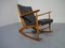 Danish Birch Rocking Chair by Holger Georg Jensen, 1958, Image 1