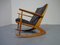 Danish Birch Rocking Chair by Holger Georg Jensen, 1958, Image 13