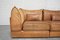 Modulares cognacfarbenes vintage DS 19 Leder Sofa von de Sede 18