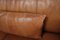 Modulares cognacfarbenes vintage DS 19 Leder Sofa von de Sede 10