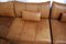 Modulares cognacfarbenes vintage DS 19 Leder Sofa von de Sede 14