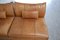 Modulares cognacfarbenes vintage DS 19 Leder Sofa von de Sede 13