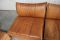 Modulares cognacfarbenes vintage DS 19 Leder Sofa von de Sede 53