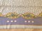 Tappeto europeo lavorato a maglia di lana viola chiara e grigia, anni '20, Immagine 7