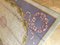 Handgeknüpfter europäischer Woll Teppich in hellem Violett & Grau, 1920er 12